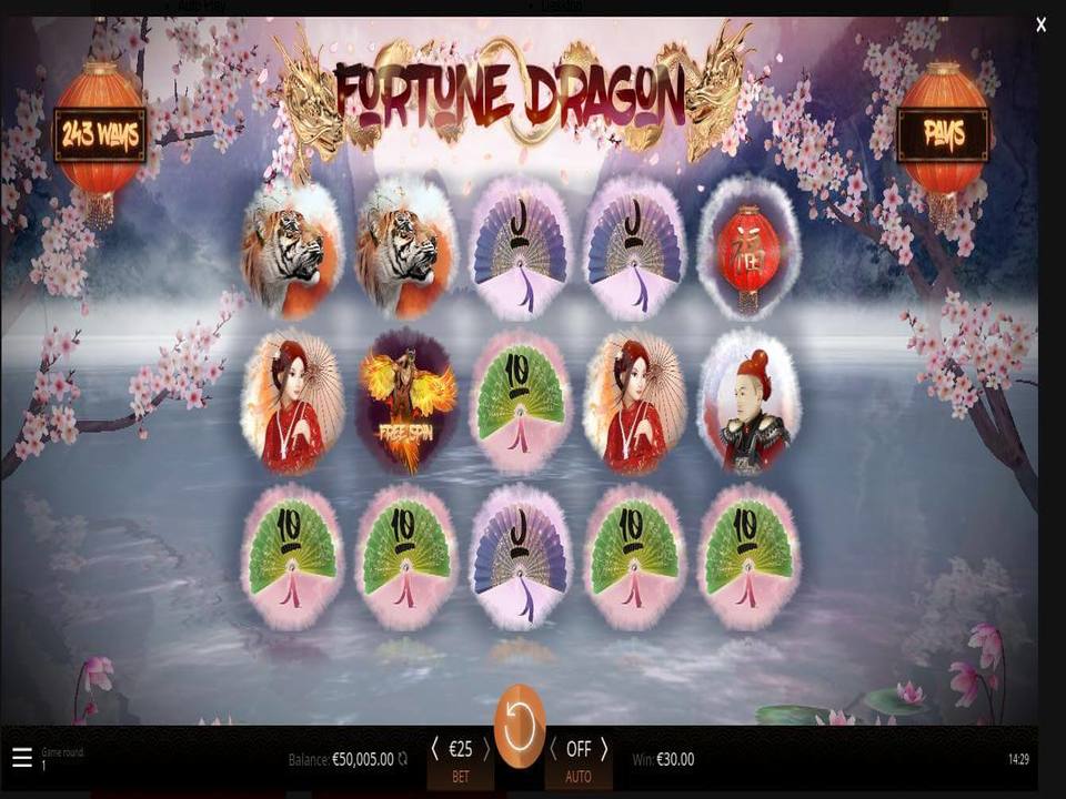 Fortune Dragon Screenshot 2 - real game view